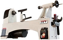 People recommend "JET JWL-1221VS 12-Inch by 21-Inch Variable Speed Wood Lathe - Power Lathes "