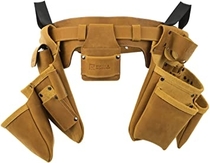 People recommend "Fifth & Rugged Leather Tool Belt For Carpenters | Full-Grain Leather "