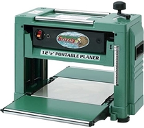 People recommend "Grizzly Industrial G0505 - 12-1/2" 2 HP Benchtop Planer"