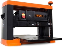 People recommend "WEN 6552T 13 in. 15 Amp 3-Blade Benchtop Corded Thickness Planer"