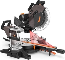 People recommend "12-Inch TACKLIFE Sliding Compound Miter Saw, Double-Bevel Cuting (-45°-0°-45°), 15-Amp Rotorazer Miter Saw with Laser Guide, Extensible Table, Dust Bag, 40T Blade for Versatile Material Cutting"