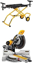 People recommend "DEWALT DWS779 12" Sliding Compound Miter Saw and DWX726 Rolling Miter Saw Stand "