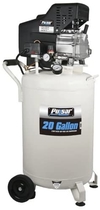People recommend "Pulsar PCE6200 Vertical Electrical Air Compressor, 20-Gallon"