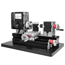 People recommend "Mini Lathe,Lathe Tool Kit,Lathe with Powerful Motor 12000Rpm,Hss Turning Tool, Belt Protection Cover,60W Power Metal Machine"