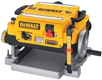 People recommend "DEWALT Thickness Planer, Two Speed, 13-Inch (DW735) - Power Planers"