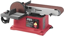 People recommend "SKIL 3376-01 4-Inch x 36-Inch Belt/Disc Sander "