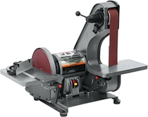 People recommend "JET J-41002 2-Inch by 42-Inch 3/4-Horsepower Bench Belt and 8-Inch Disc Sander"