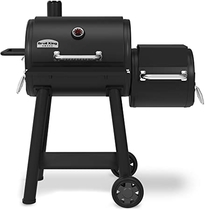 People recommend "Broil King 955050 Smoke Offset 500 Offset Smoker and Grill, Black"