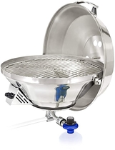 People recommend "Magma Products, Marine Kettle 3, Combination Stove & Gas Grill, Propane Portable Oven"