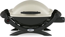 People recommend "Weber 50060001 Q1000 Liquid Propane Grill,Chrome"