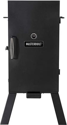 People recommend " Masterbuilt MB20070210 Analog Electric Smoker with 3 Smoking Racks, 30 inch, Black"
