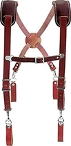 People recommend "Occidental Leather 5009 Leather Work Suspenders"