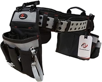 People recommend "TradeGear Part#SZB Electrician's Belt & Bag Combo - Heavy Duty Electricians Tool Belt Designed for Maximum Comfort & Durability - Ideal for All Electricians Tools - Fits Sizes XL - 3XL (40"-55")"