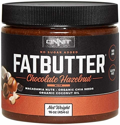 People recommend "New! Onnit Fat Butter - KETO SNACKS FAVORITE - Low Carb Nut Butter Packed with Macadamia Nuts, Organic Chia Seeds, Organic Coconut Oil - Perfect Keto Coffee, Food, Shake Compliment - No Sugar Added"