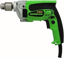 People recommend "Metabo HPT D10VF 9-Amp 3/8" Corded Drill, 3-Jaw Industrial Chuck, 0-3000 Rpm, Variable Speed Trigger"