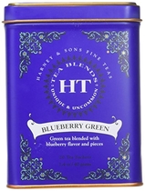 People recommend "Harney &amp; Sons Blueberry Green Tea Tin Can - Caffeinated and, Great Present Idea - 20 Sachets, 1.4 Ounces"