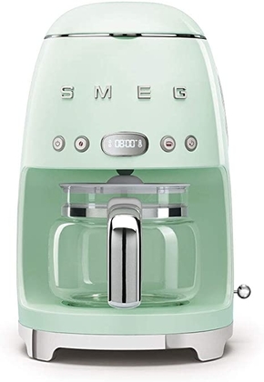 People recommend "Smeg 50's Retro Style - Máquina de café con filtro de goteo estético, 10 tazas, color verde pastel"