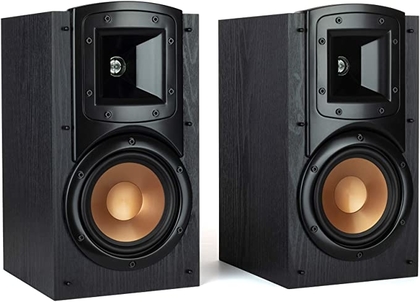 People recommend "Klipsch Synergy Black Label B-200 Bookshelf Speakers with Tractrix Horn Technology and Efficient Design"