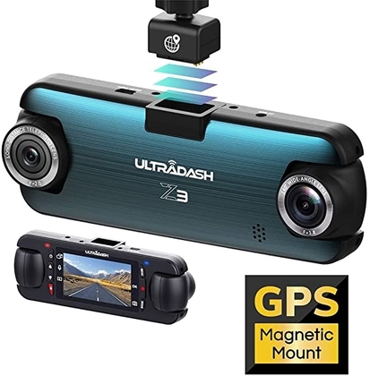 People recommend "UltraDash Dash Cam, Telephoto Zoom-in + Wide Angle Lens, Dual Full HD 1080P@30fps, Magnetic GPS Charging Mount, HDR High-end Night Image Sensor, G-Sensor, 2 Inch LCD, Super Capacitor, Loop Recording"