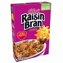 People recommend "Raisin Bran Original Breakfast Cereal, 16.6 OZ, 3Count"