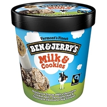 People recommend "Ben & Jerry's Ice Cream Milk and Cookies "