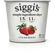 People recommend "Siggi's Icelandic Strained Nonfat Yogurt, Strawberry"
