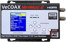 People recommend "VECOAX MINIMOD-2 | HDMI to Coax Modulator "