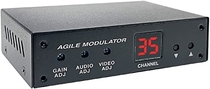 People recommend "All-Channel NTSC Composite Video Audio to RF Coax Modulator"