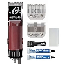 People recommend "Oster Professional Hair Clippers, Classic 76 for Barbers and Hair Cutting"