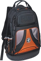 People recommend "#5 Klein Tools 55421BP-14 Tool Bag Backpack"