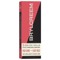 People recommend "Brylcreem 3 in 1 Shining, Styling, and Conditioning Hair Cream for Men, 5.5 Ounce"