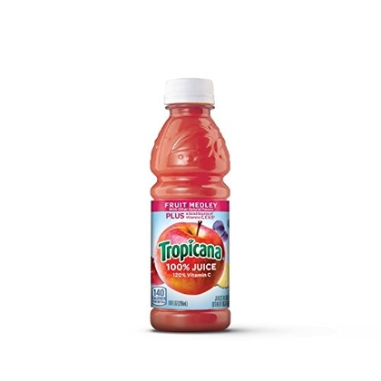 People recommend "Tropicana Juice, Fruit Medley, 10 Ounce (Pack of 15)"