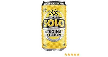 People recommend "Solo Original Lemonade 375ml"
