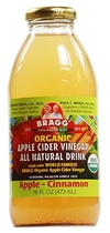 People recommend "Bragg Live Foods, Drink Apple Cider Vinegar Cinnamon Organic, 16 Fl Oz"