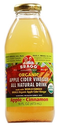 La gente recomienda "Bragg Live Foods, Drink Apple Cider Vinegar Cinnamon Organic, 16 Fl Oz"