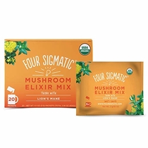 People recommend "Four Sigmatic Lion's Mane Mushroom Elixir - USDA Organic Lions Mane Mushroom Powder - Memory, Focus, Creativity - Vegan, Paleo - 20 Count, Think w/ Lion's Mane"