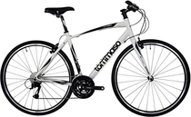 Tommaso La Forma Lightweight Aluminum Hybrid Bike, Carbon Fork, 27 Speed, Shimano Acera