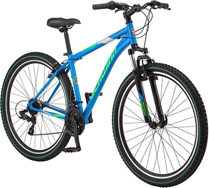 Schwinn High Timber Youth and Adult Mountain Bike, Aluminum and Steel Frame Options, 7-21 Speeds Options, 24-29-Inch Wheels, Multiple Colors 