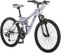Mongoose Maxim Girls Mountain Bike, 24-Inch Wheels : Childrens Bicycles