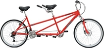 Mantis Taureno Tandem Bike, 26 inch Wheels, 18 inch Frame, Unisex, Red