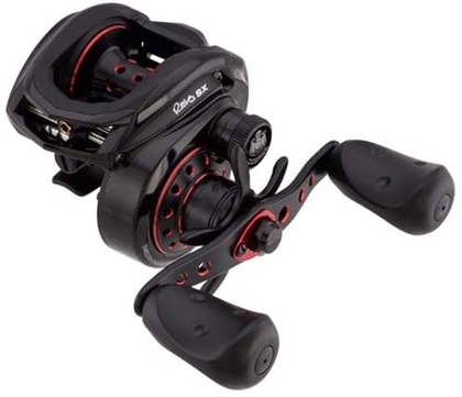 Abu Garcia 1430429 Revo SX Low Profile Baitcasting Reel, 7.3: 1 Gear Ratio, 30" Retrieve Rate, 24 lb Max Drag, 10 Bearings, Right Hand