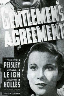 Gentlemen's Agreement - 1935