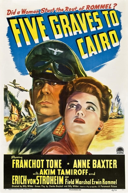 Five Graves to Cairo - 1943