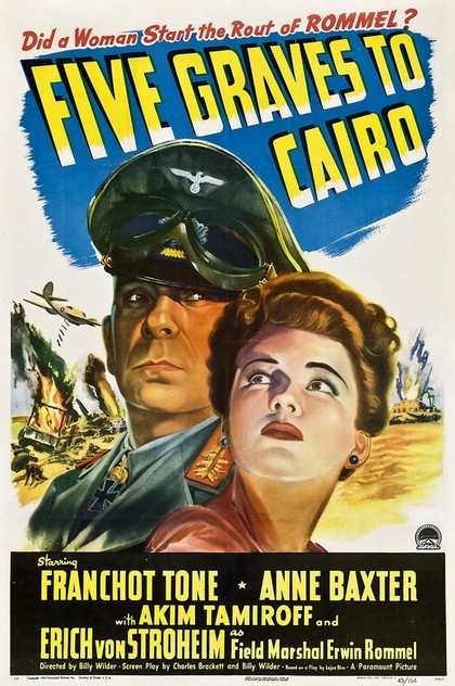 Cinco tumbas al Cairo - 1943