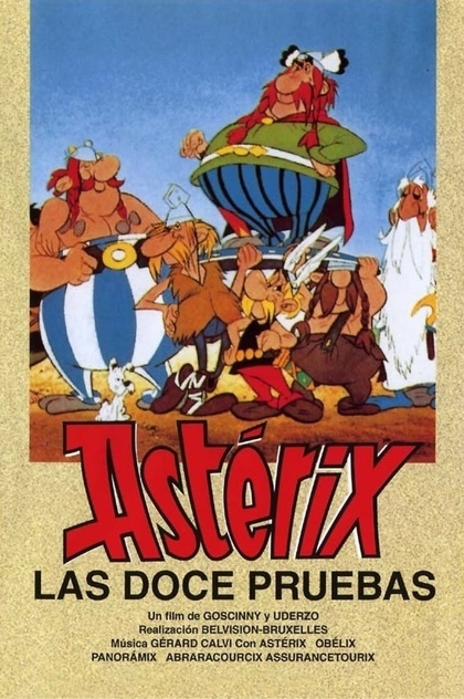Las doce pruebas de Astérix - 1976