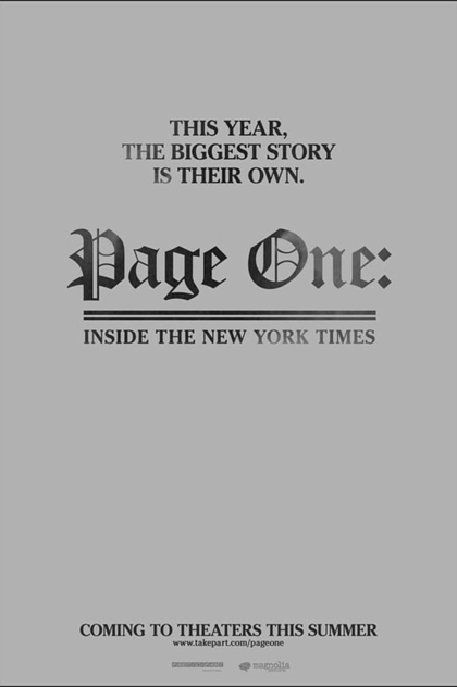 Page One: Inside the New York Times - 2011