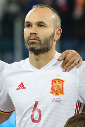 Find more info about Andrés Iniesta