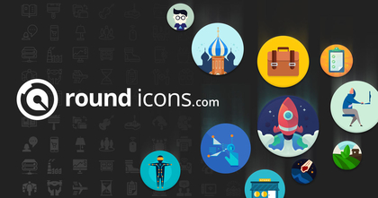 Round Icons - 43,000 Premium Icon Packed in One Bundle Flat Line Glyph