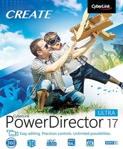 Cyberlink PowerDirector 17 Ultra [PC Download]: Software