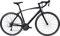 Tommaso Forcella Endurance Aluminum Road Bike, Carbon Fork, Shimano Claris R2000, 24 Speeds, Aero Wheels - Matte Black - XXS